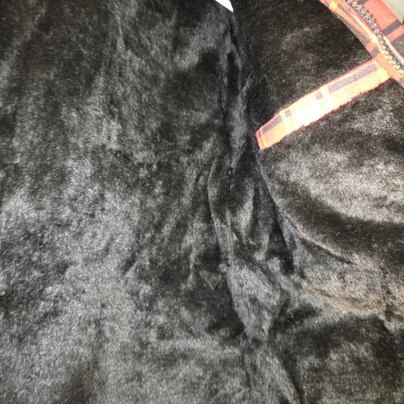 🆕Plaid Full Zip Hooded Heavyweight Jacket w/ Fleece/Sherpa Lining - Men's Small - Picture 9 of 9